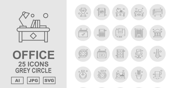 Набор иконок на тему business