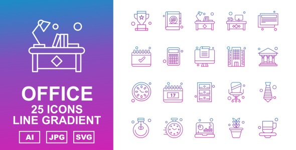 Набор иконок на тему business