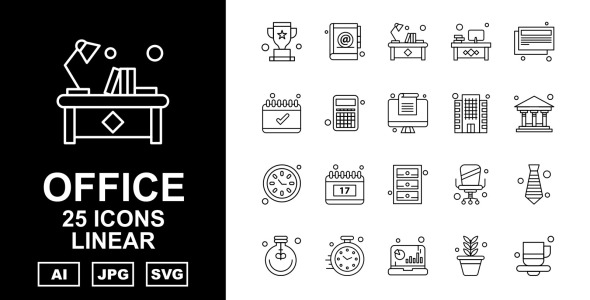 Набор иконок на тему business