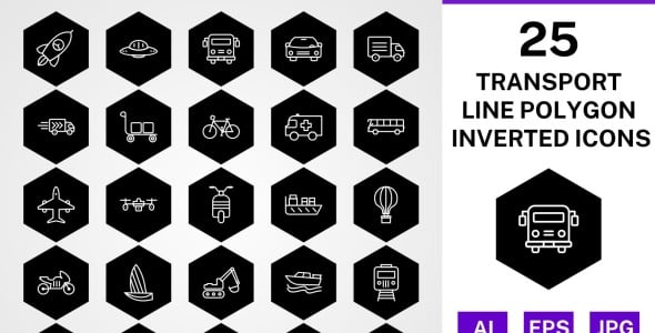 Набор иконок на тему transport