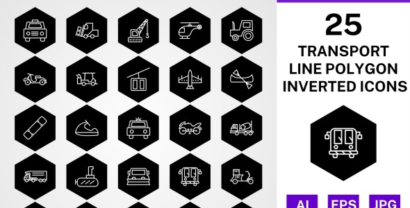 Набор иконок на тему transport