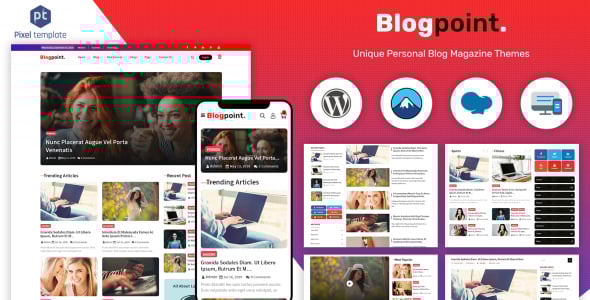 блог и газета wordpress тема
