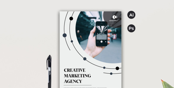 Фирменный стиль на тему графика