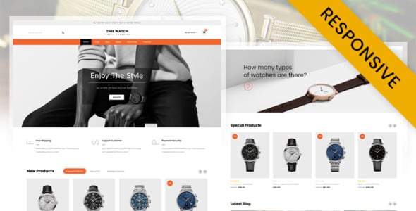 Time Watch Store WooCommerce Theme