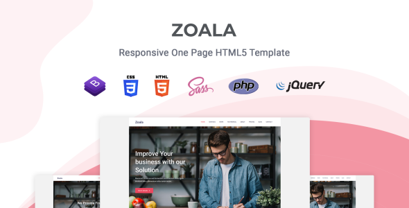 Responsive Landing Page Template