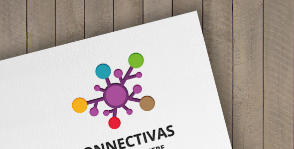 Шаблон логотипа на тему графика