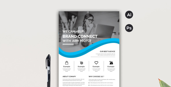 Фирменный стиль на тему графика