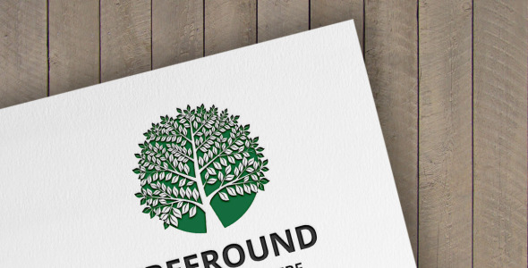 Шаблон логотипа на тему графика