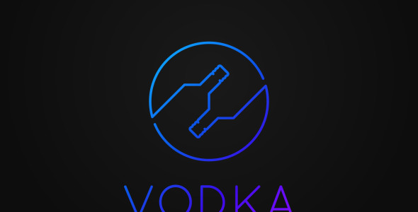 Шаблон логотипа на тему графика