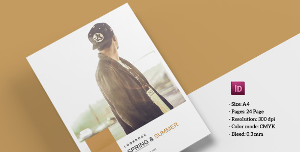 Magazine Template на тему графика