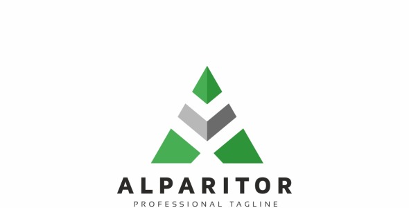 Шаблон логотипа на тему графика