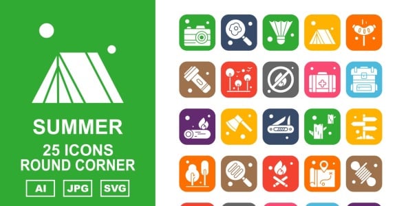 Набор иконок на тему maps