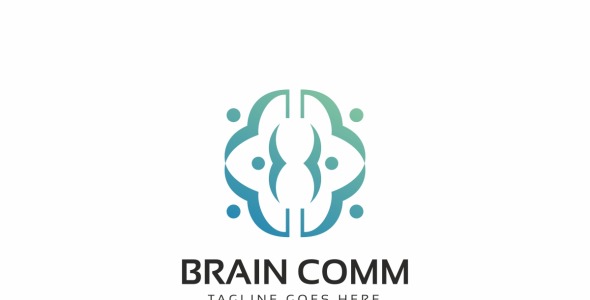 Шаблон логотипа на тему графика