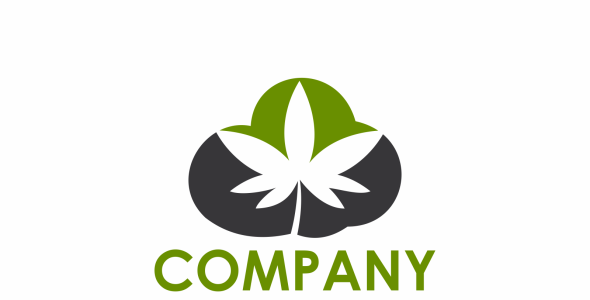 Шаблон логотипа на тему графика