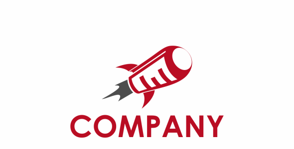 Шаблон логотипа на тему графика