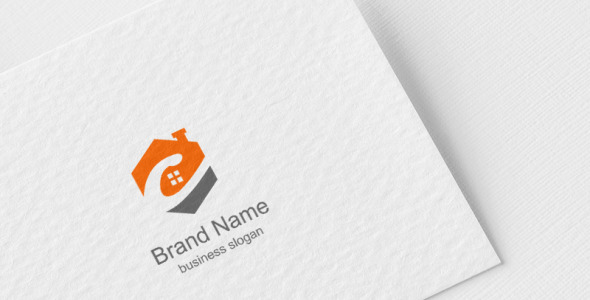 Шаблон логотипа на тему графика