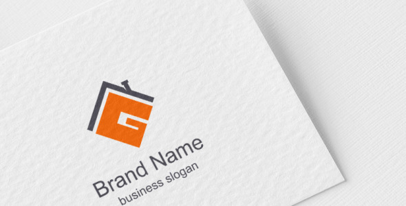 Шаблон логотипа на тему графика