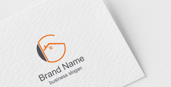 Шаблон логотипа на тему графика