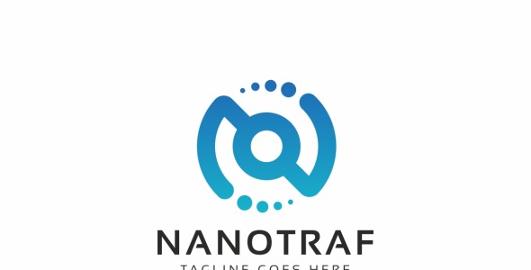 Шаблон логотипа на тему графика