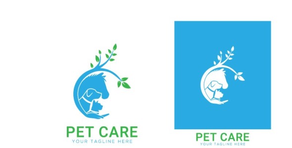 Шаблон логотипа на тему графика