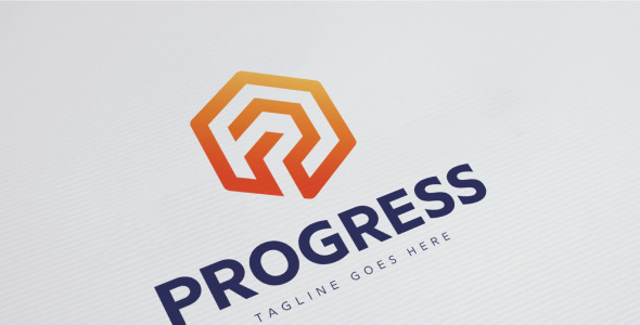 Шаблон логотипа на тему графика