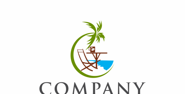 Шаблон логотипа на тему графика