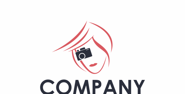 Шаблон логотипа на тему графика