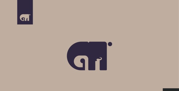 Шаблон логотипа на тему графика