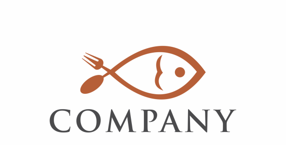 Шаблон логотипа на тему графика