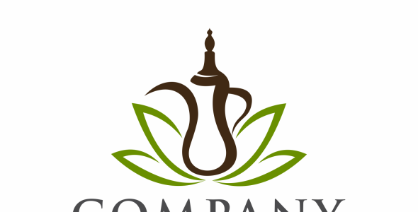 Шаблон логотипа на тему графика