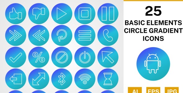 Набор иконок на тему data