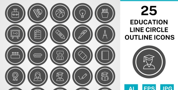 Набор иконок на тему science