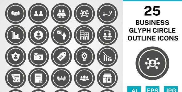 Набор иконок на тему business