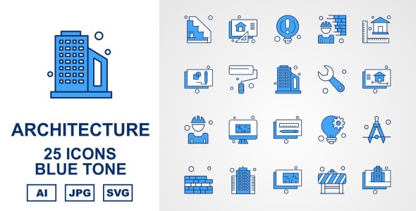 Набор иконок на тему city