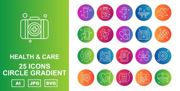 Набор иконок на тему medical