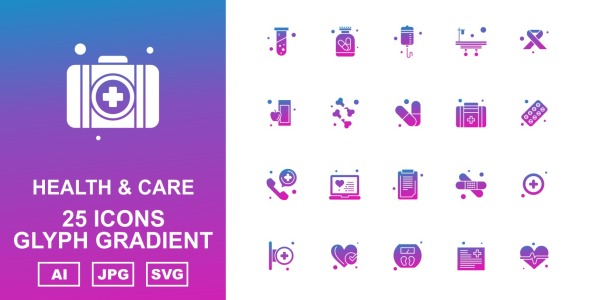 Набор иконок на тему medical