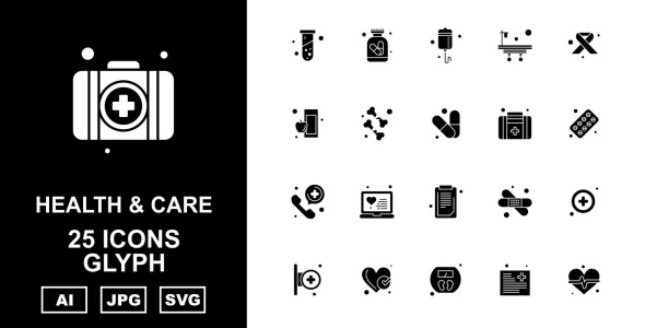 Набор иконок на тему medical