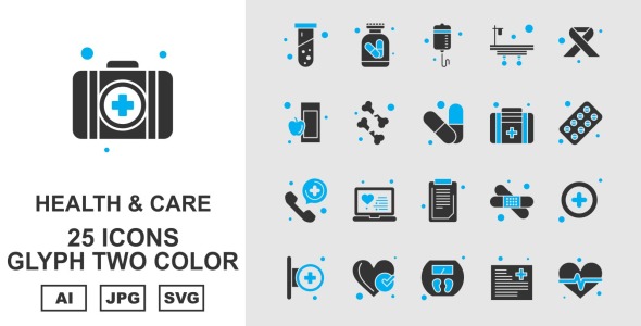 Набор иконок на тему medical