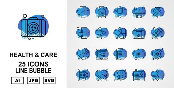 Набор иконок на тему medical