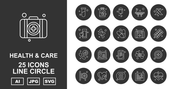 Набор иконок на тему medical