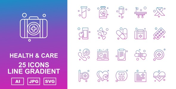 Набор иконок на тему medical