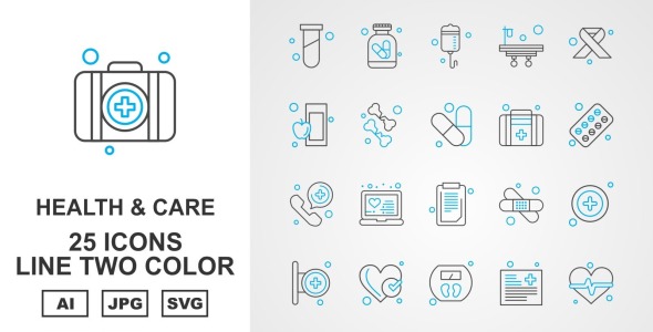 Набор иконок на тему medical