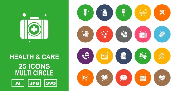 Набор иконок на тему medical