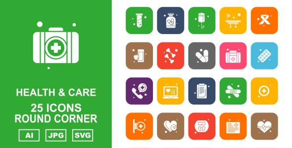 Набор иконок на тему medical