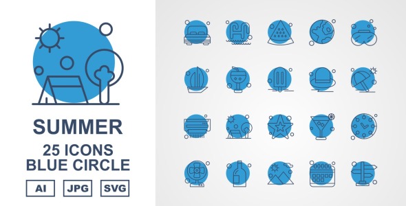 Набор иконок на тему weather