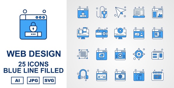 Набор иконок на тему number