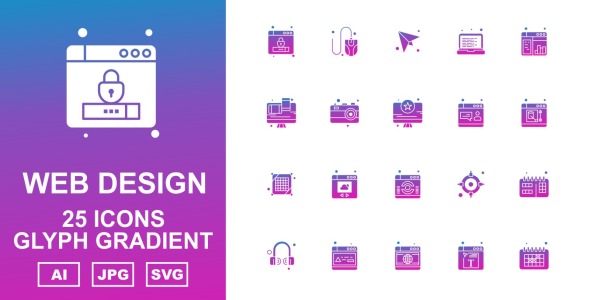 Набор иконок на тему number