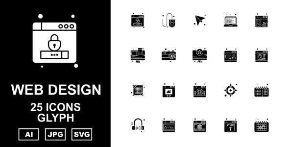 Набор иконок на тему number