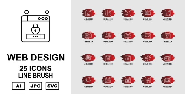Набор иконок на тему number