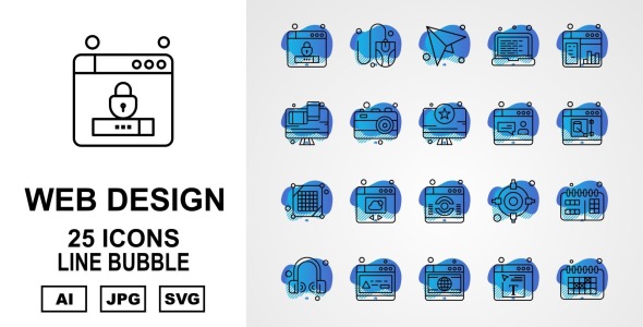 Набор иконок на тему number